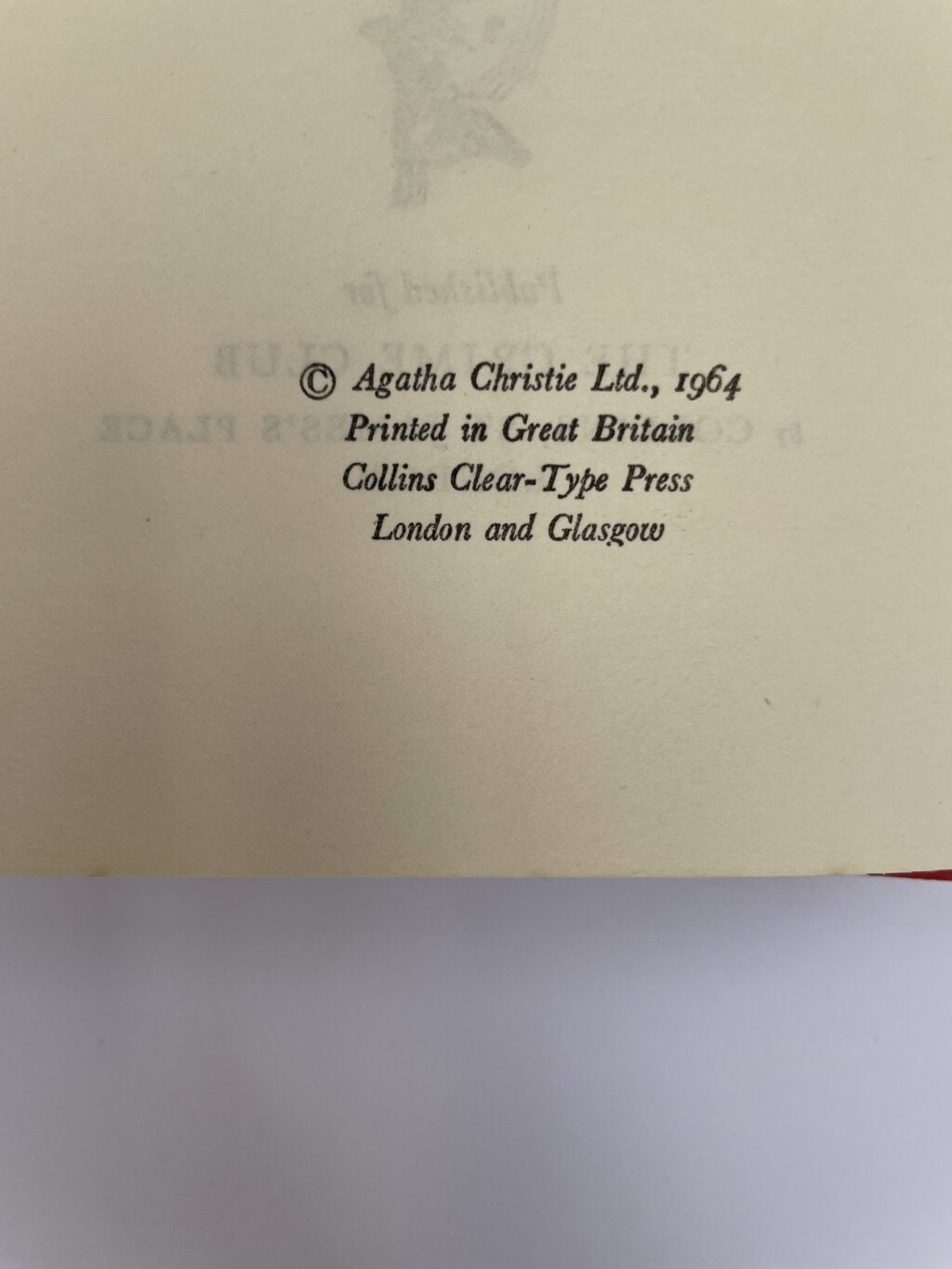 agatha christie a caribbean mystery firstedition2