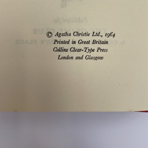 agatha christie a caribbean mystery firstedition2