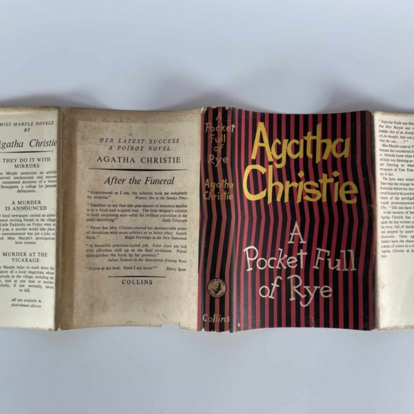 agatha christie a pocket full of rye firstedi4