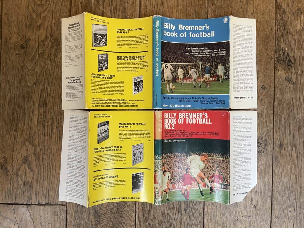 billy bremner book of football dopuble set5