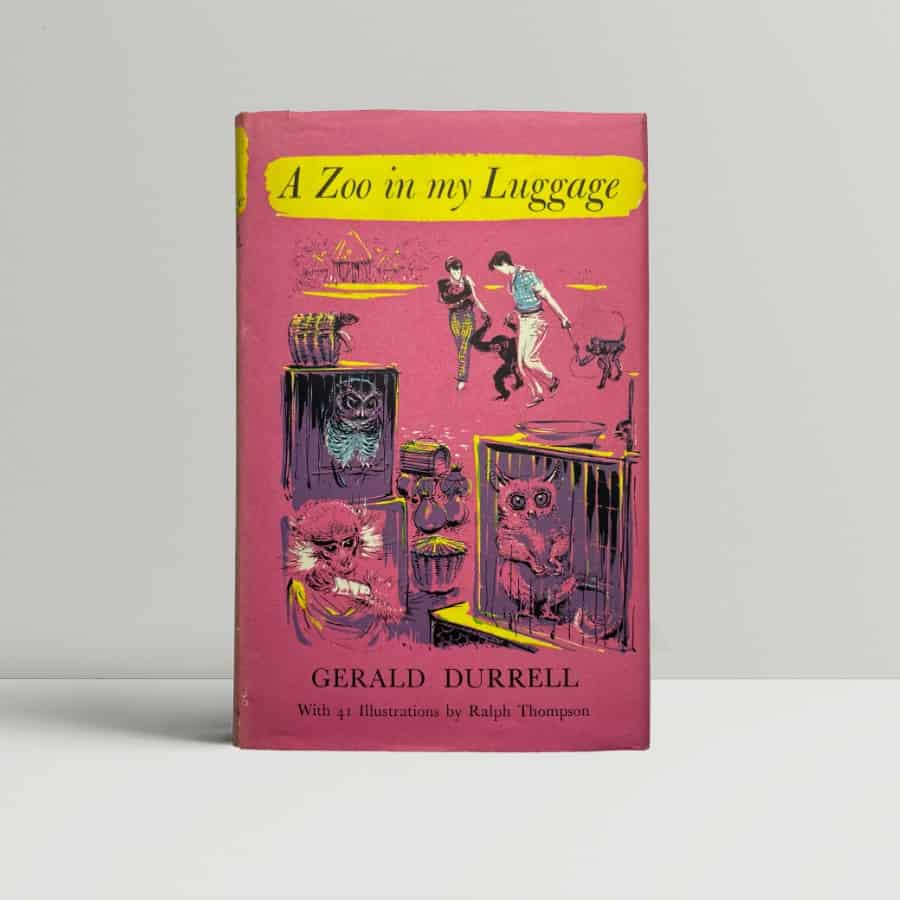 gerald durrell a zoo in my luggage first ed 1