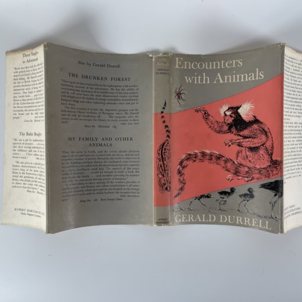 gerald durrell encounters with animals first edition4