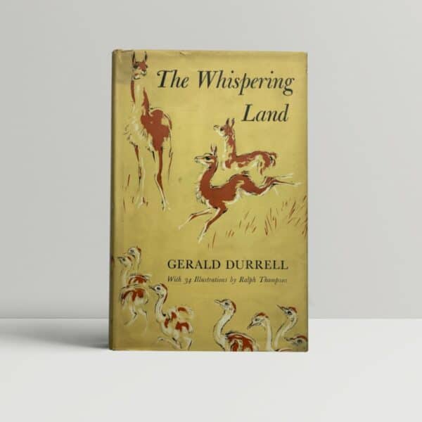 gerald durrell the whispering land first ed 1