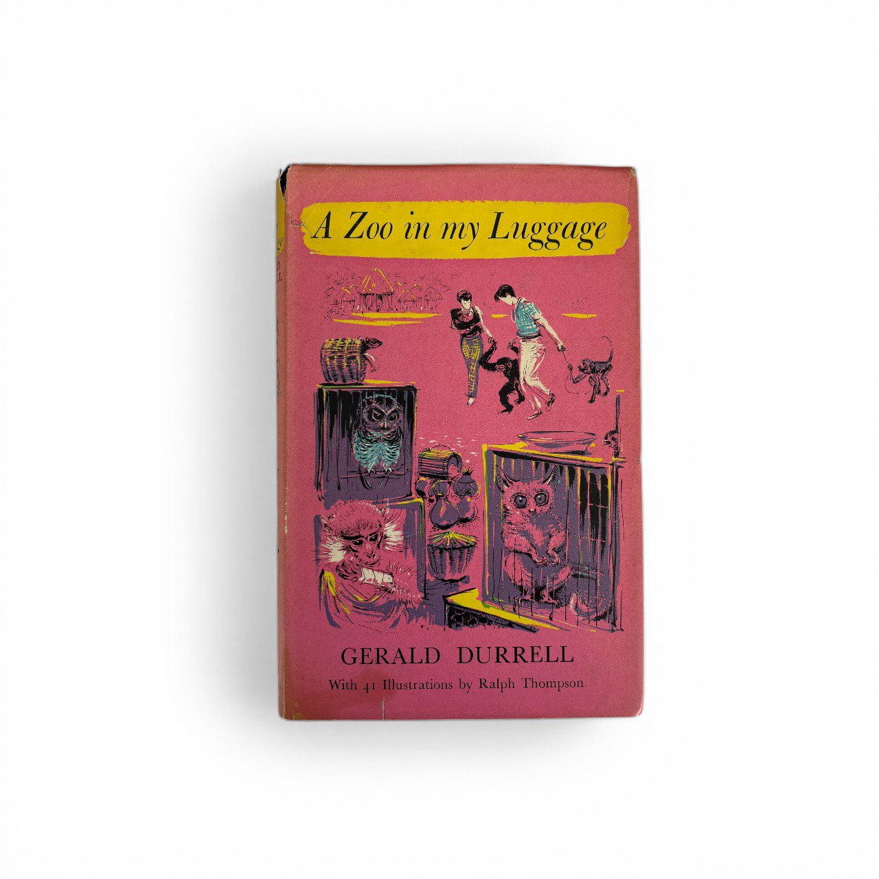 gerlad durrell a zoo in my luggage first edition1