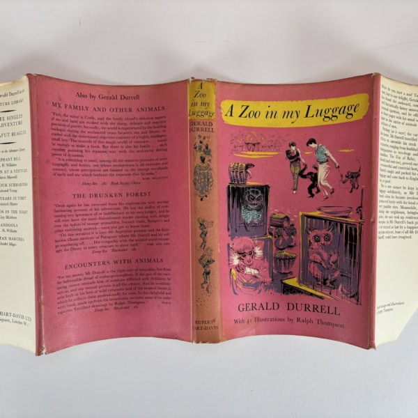 gerlad durrell a zoo in my luggage first edition3