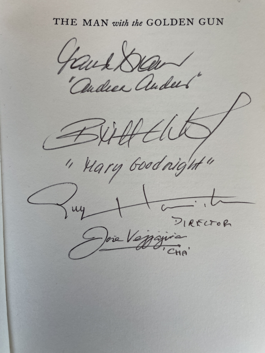 ian fleming tmwtgg multi signed first 2