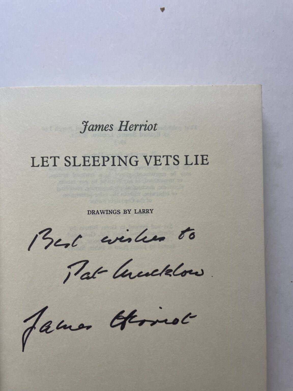 james herriot signed collection4