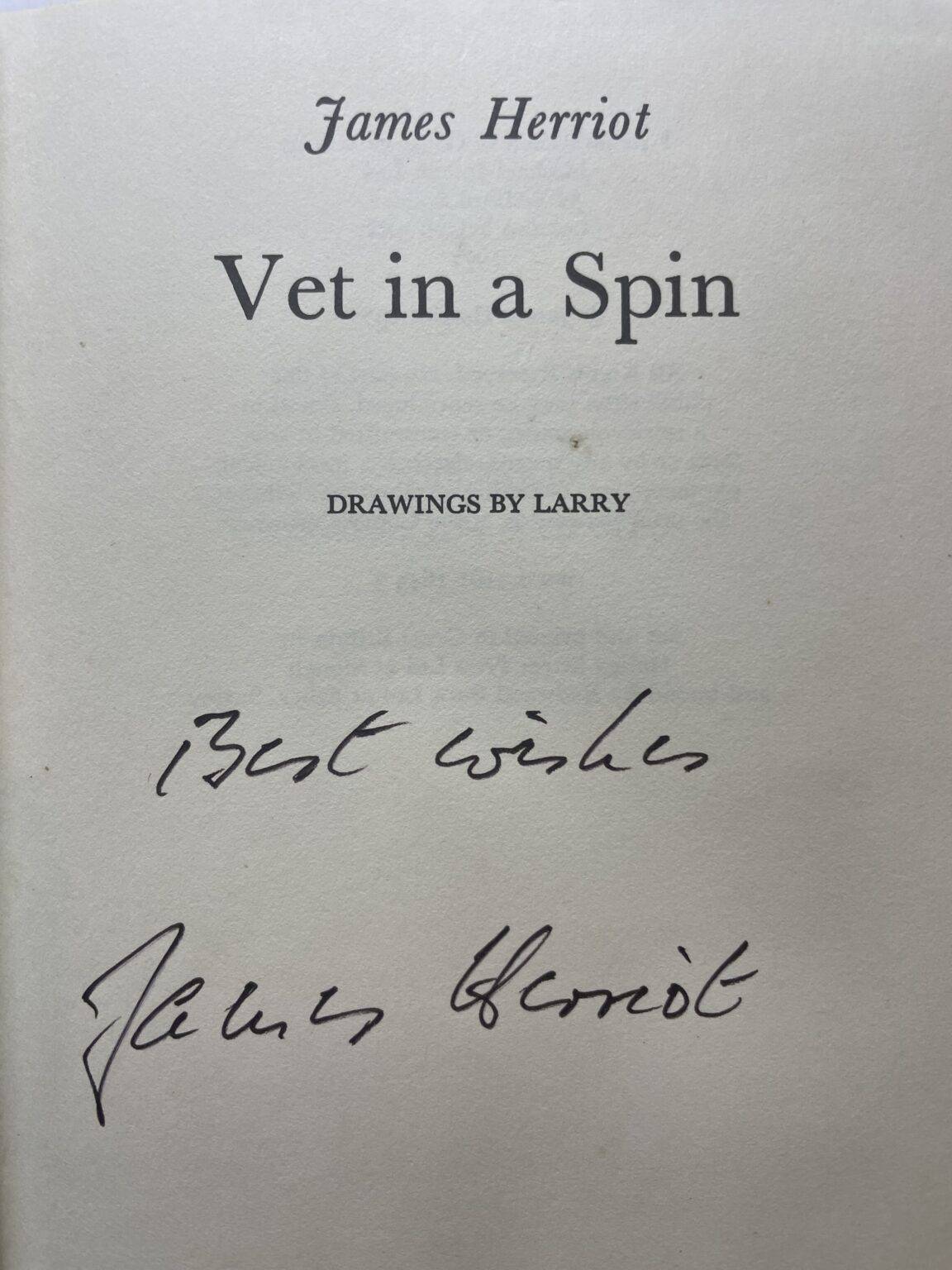 james herriot signed collection7