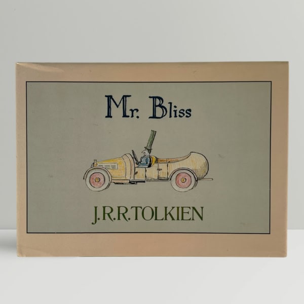 jrr tolkien mr bliss first edition1