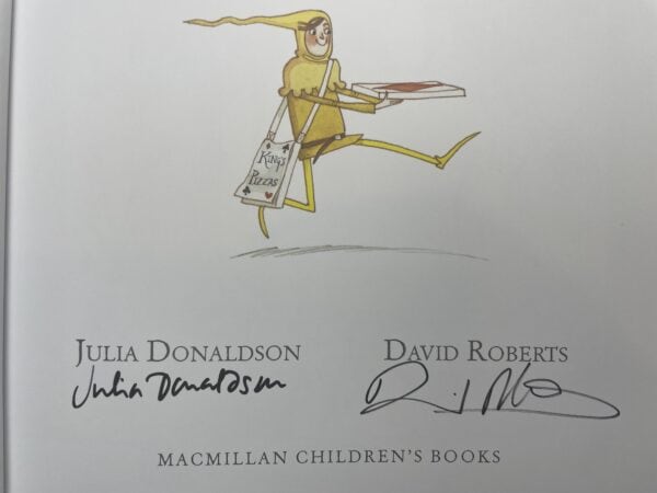 julia donaldson the cook and the king double signed3