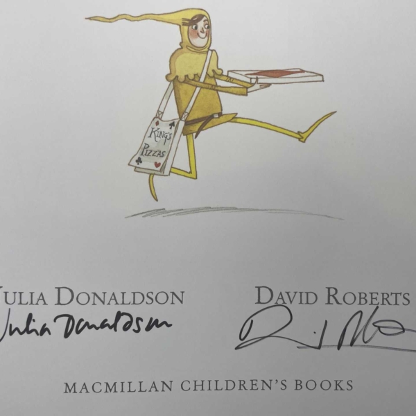 julia donaldson the cook and the king double signed3