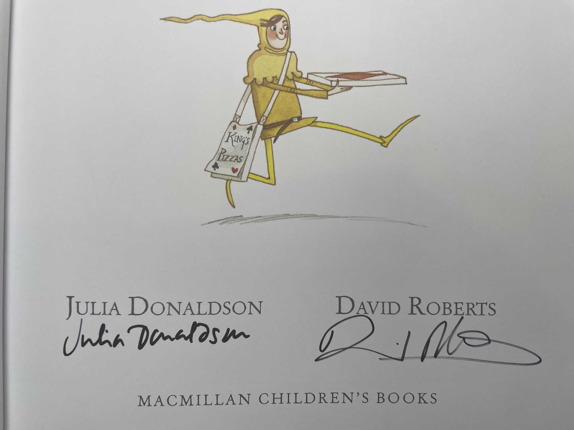 julia donaldson the cook and the king double signed3