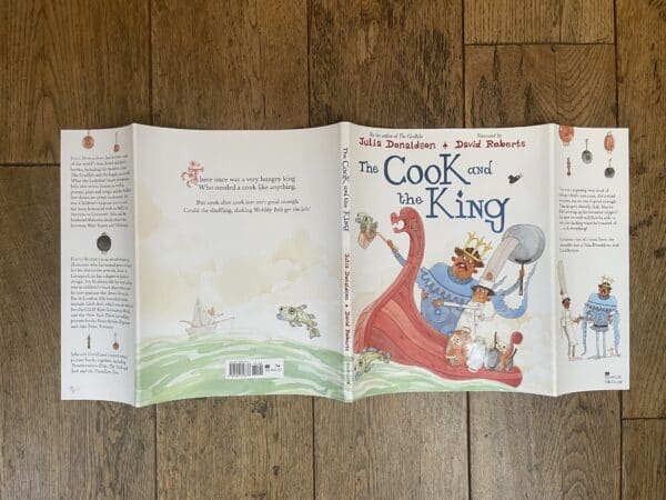 julia donaldson the cook and the king double signed5