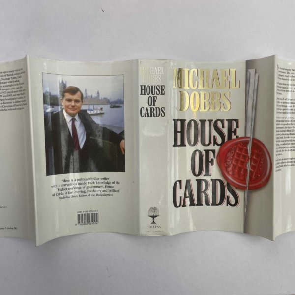 michael dobbs house of cards signed first5