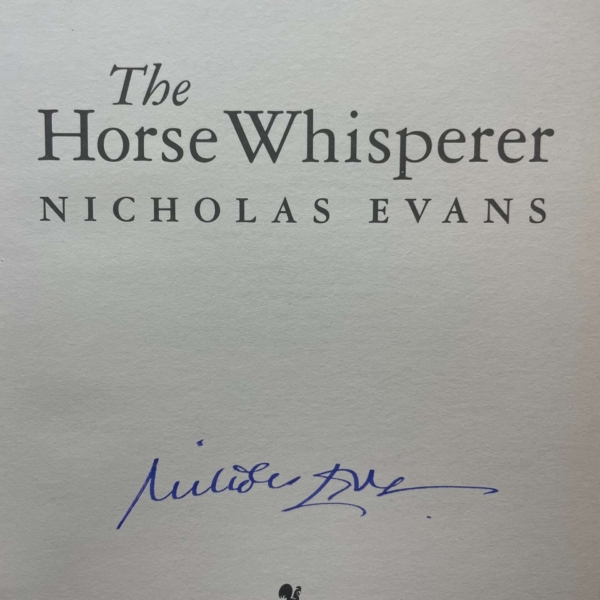 nicholas evenas the horse whisperer first ed2