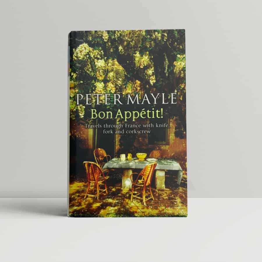 peter mayle bon appetit signed first ed1