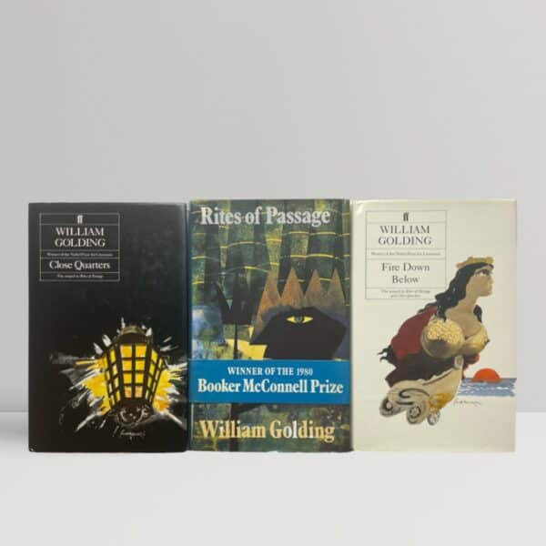 william golding first ed triology1