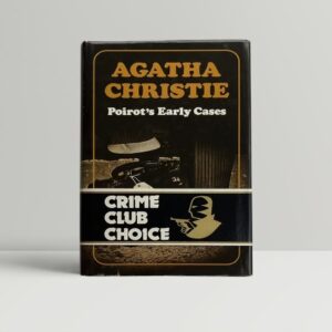 agatha christie poirots early cases with band first edition1