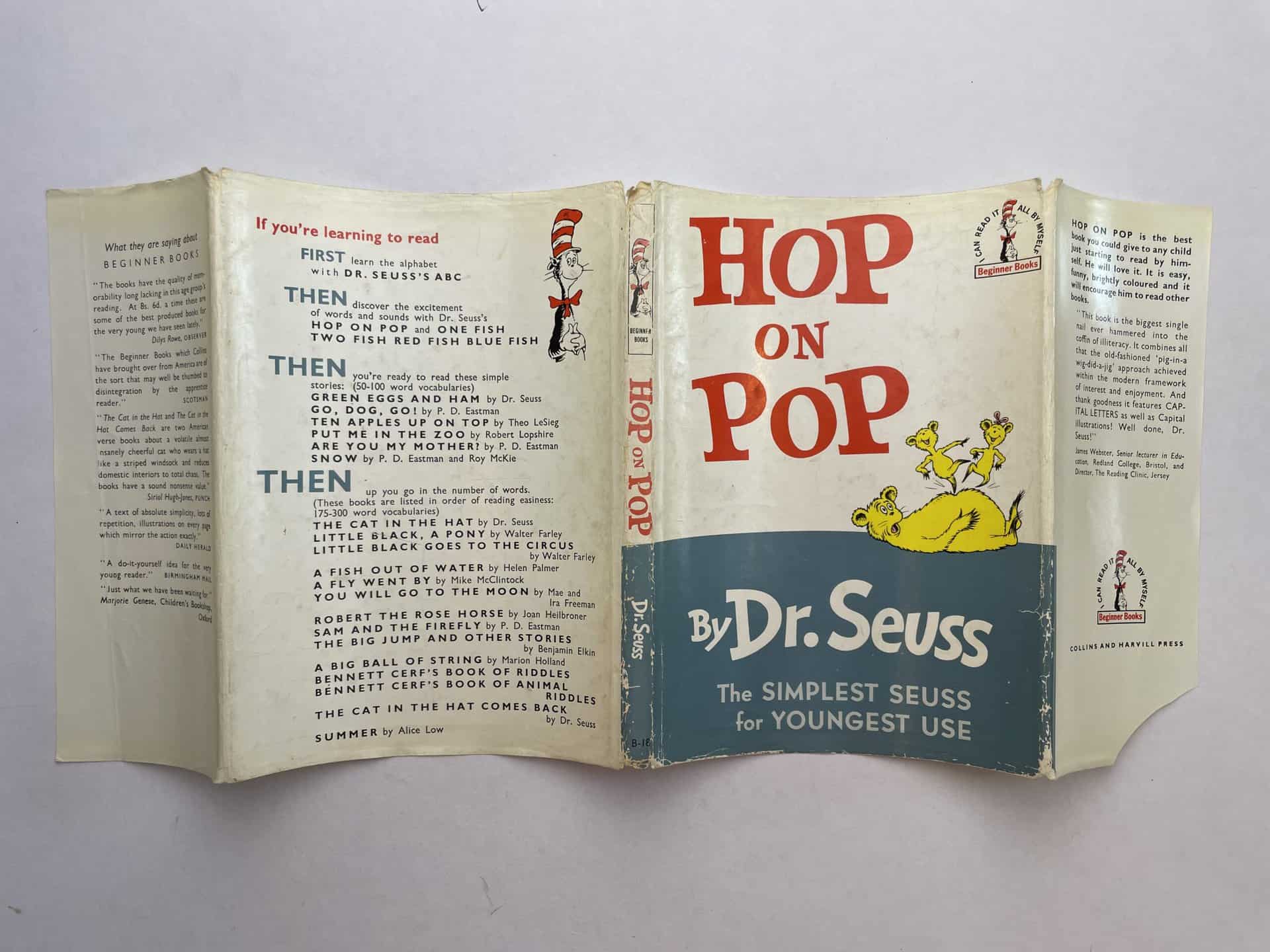 dr seuss hop on pop first edition4