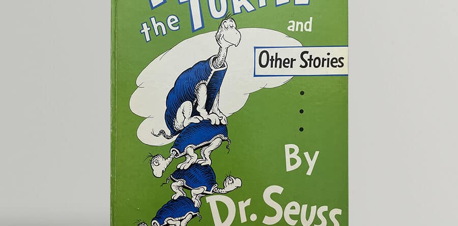 dr seuss yertle the turtle first edition1