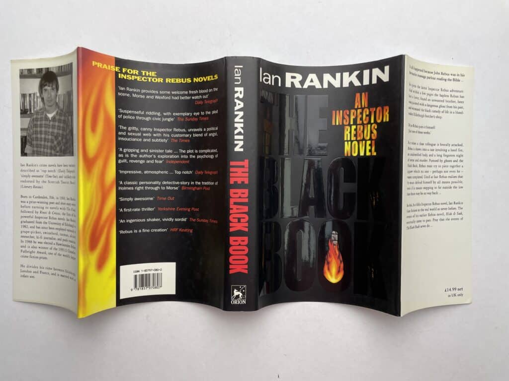 ian rankin the black book first edition4