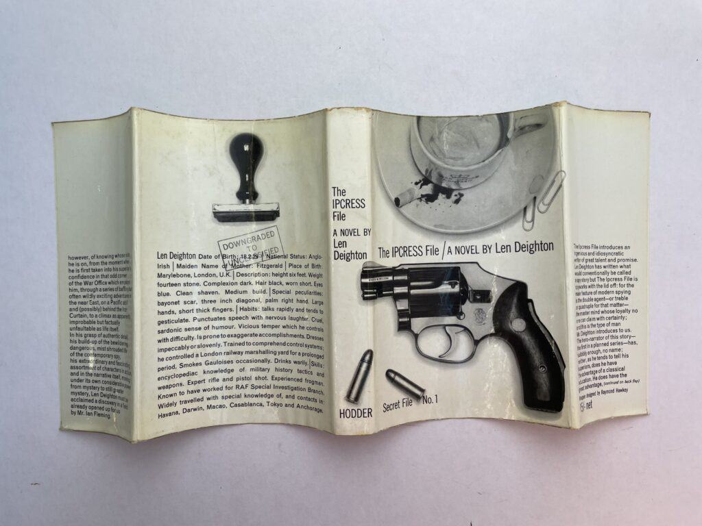 len deighton the ipcress file first edition4