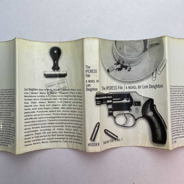 len deighton the ipcress file first edition4