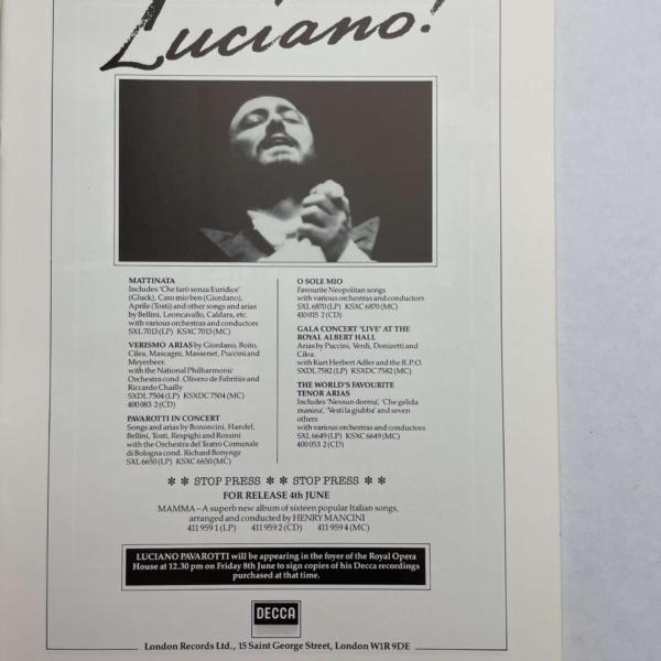 luciano pavarotti booklet2