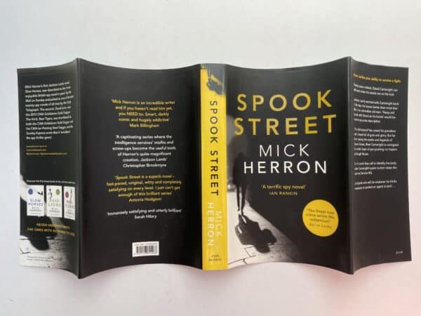 mick herron spook street first edition4