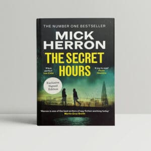 mick herron the secret hours signed first edition1