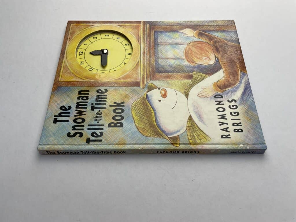 raymond briggs the snowman tell the time book first3