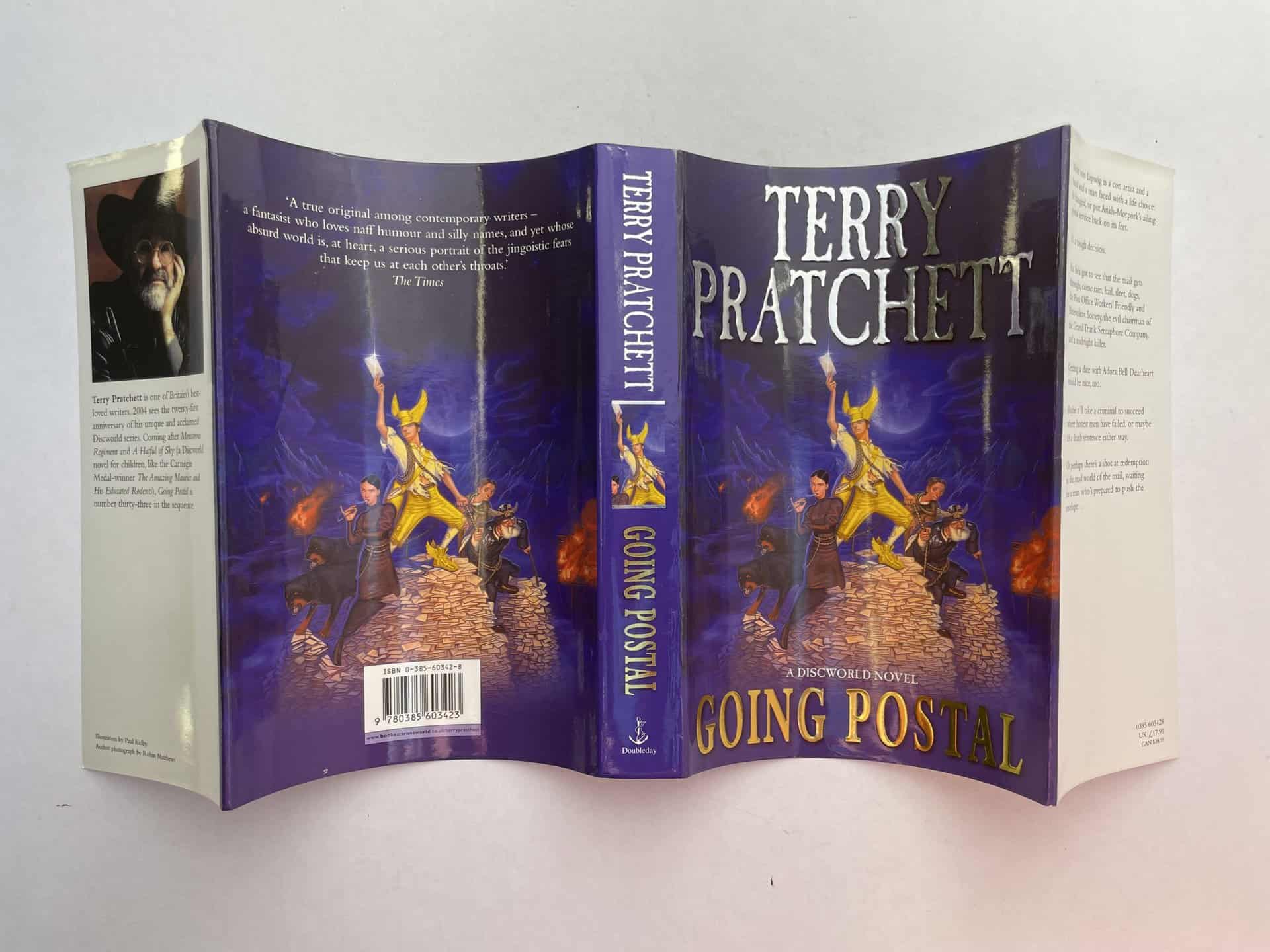 terry pratchett going postal first edition4