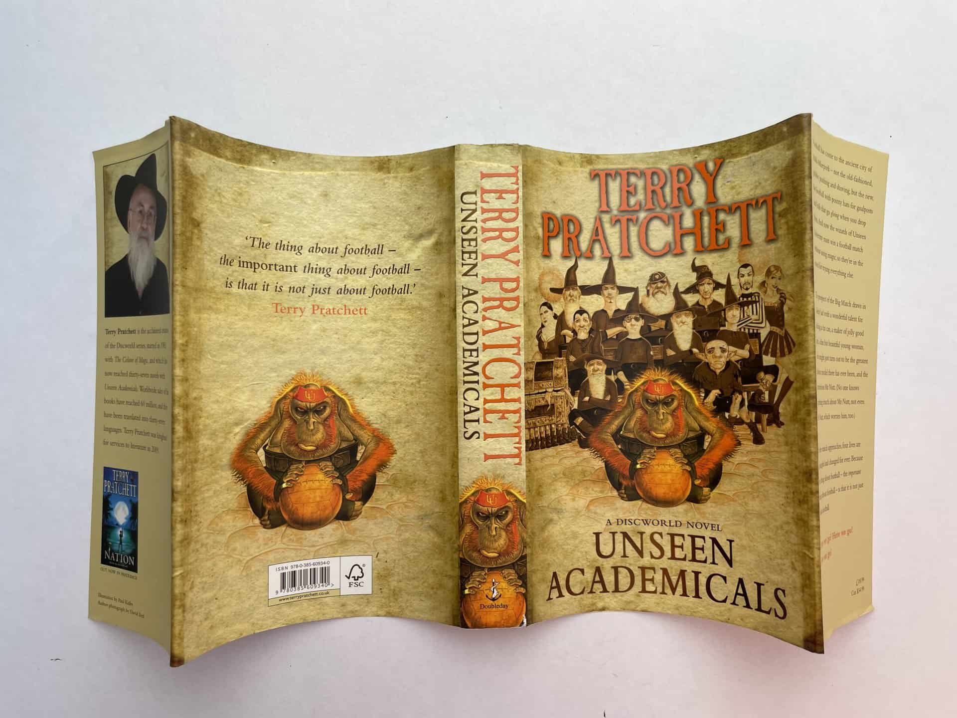 terry pratchett unseen academicals first edition4