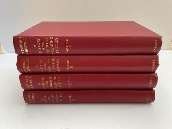 winston churchill a history of english speaking peoples first ed set6