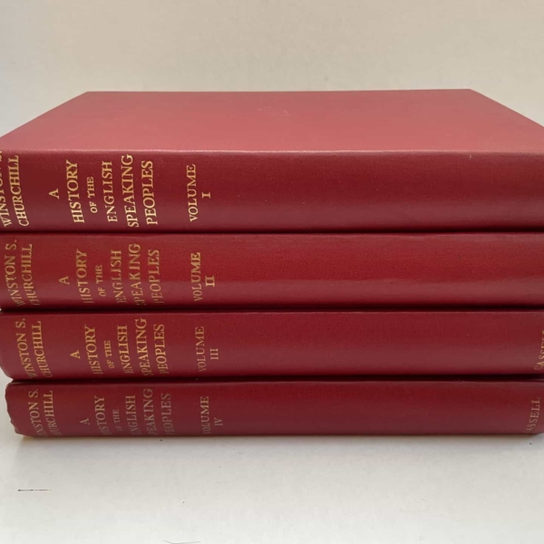 winston churchill a history of english speaking peoples first ed set6
