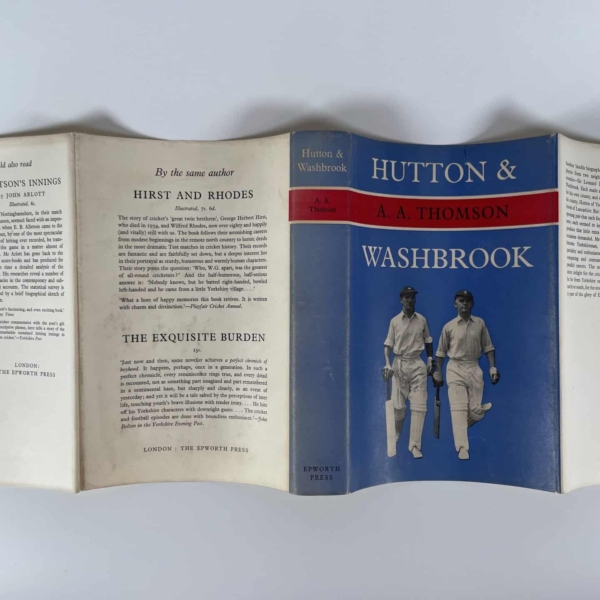 aa thomson hutton and washbrook multiple signed first edition5