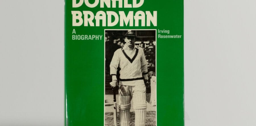 donald bradman a biography signed first edition1