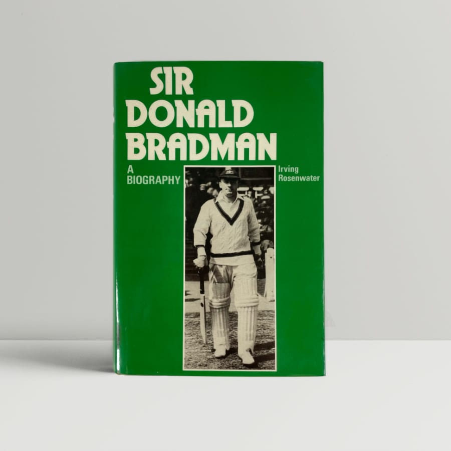 donald bradman a biography signed first edition1