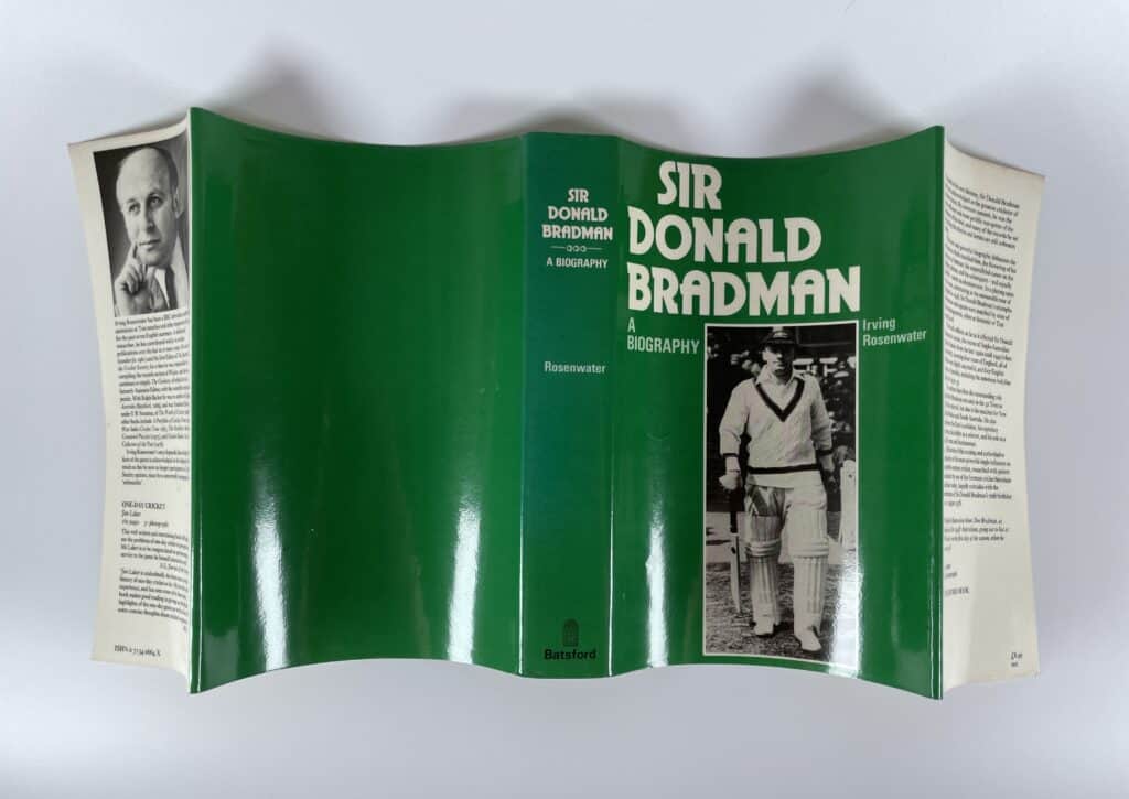 donald bradman a biography signed first edition5