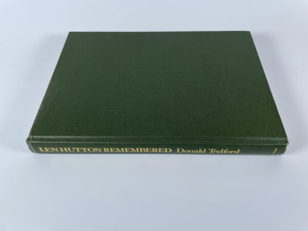 donald trelford len hutton remembered multiple signed first ed4
