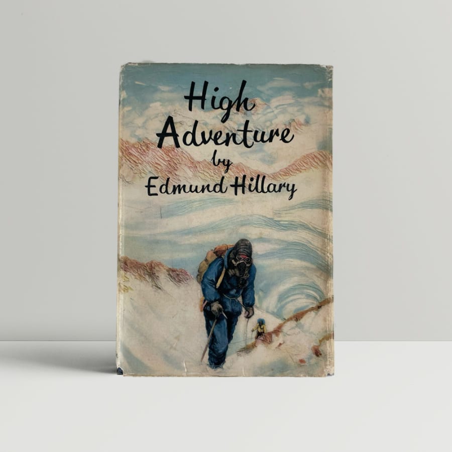 edmund hillary high adventure siged firsdt edition1
