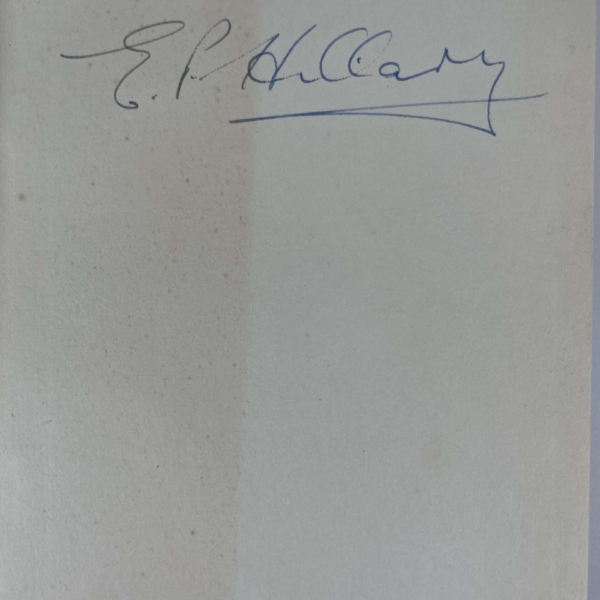 edmund hillary high adventure siged firsdt edition2