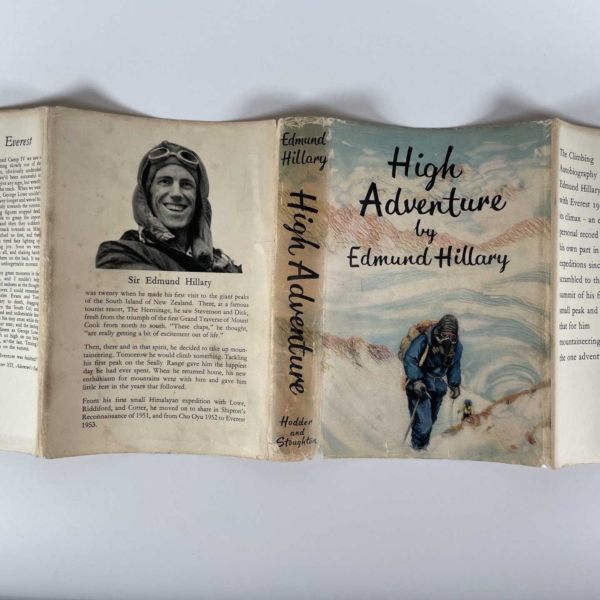 edmund hillary high adventure siged firsdt edition5