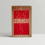 eric gill 25 nudes first editions1