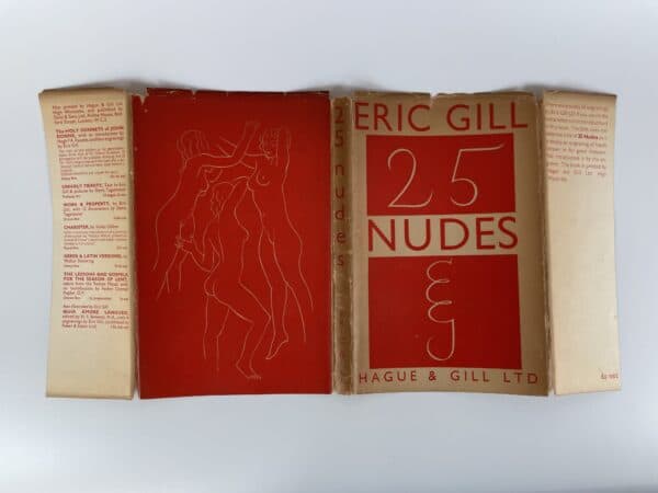 eric gill 25 nudes first editions4