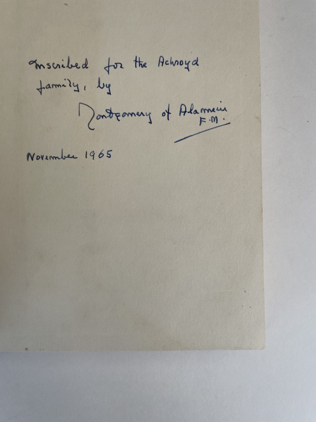 field marshal montgomery the path to leadership signed first2