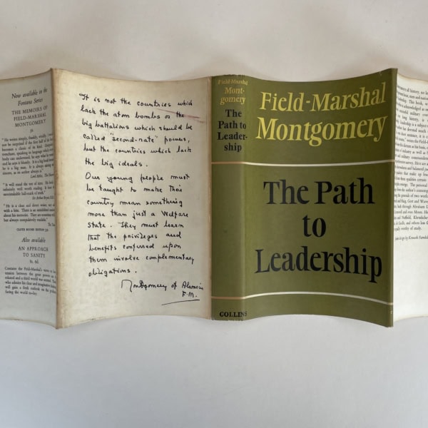 field marshal montgomery the path to leadership signed first5