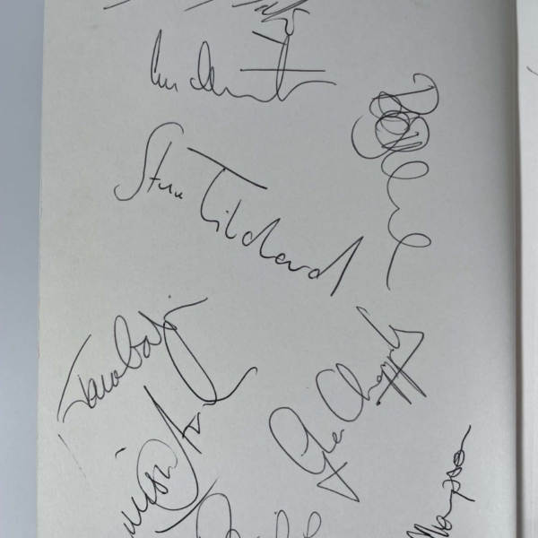 from the stretford end multiple signed first edition2