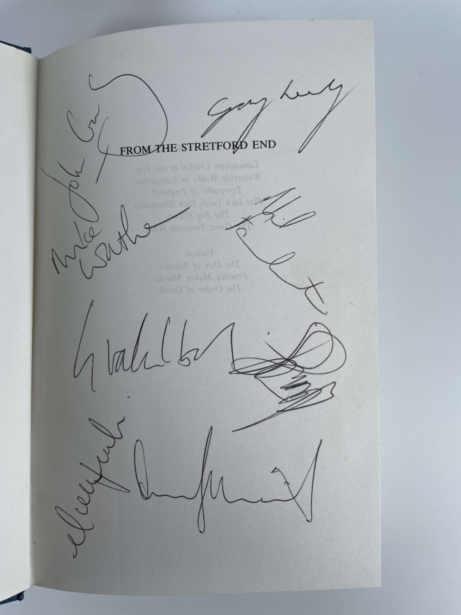 from the stretford end multiple signed first edition3