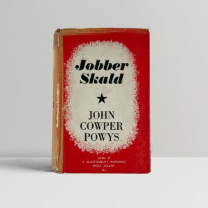 john cowper powys jobber skald first edition1